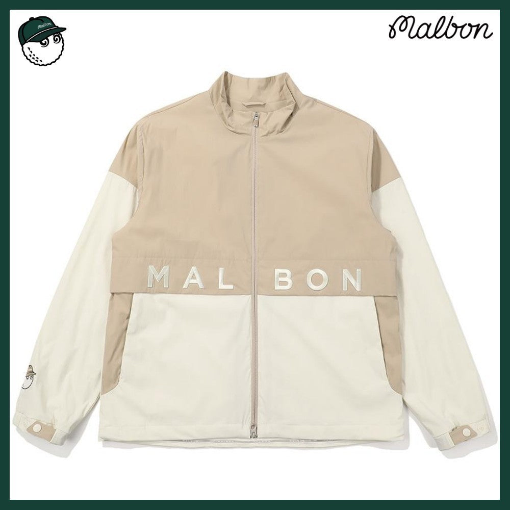 【MALBON GOLF】 COLOR BLOCK JACKET MAN 4COLORS