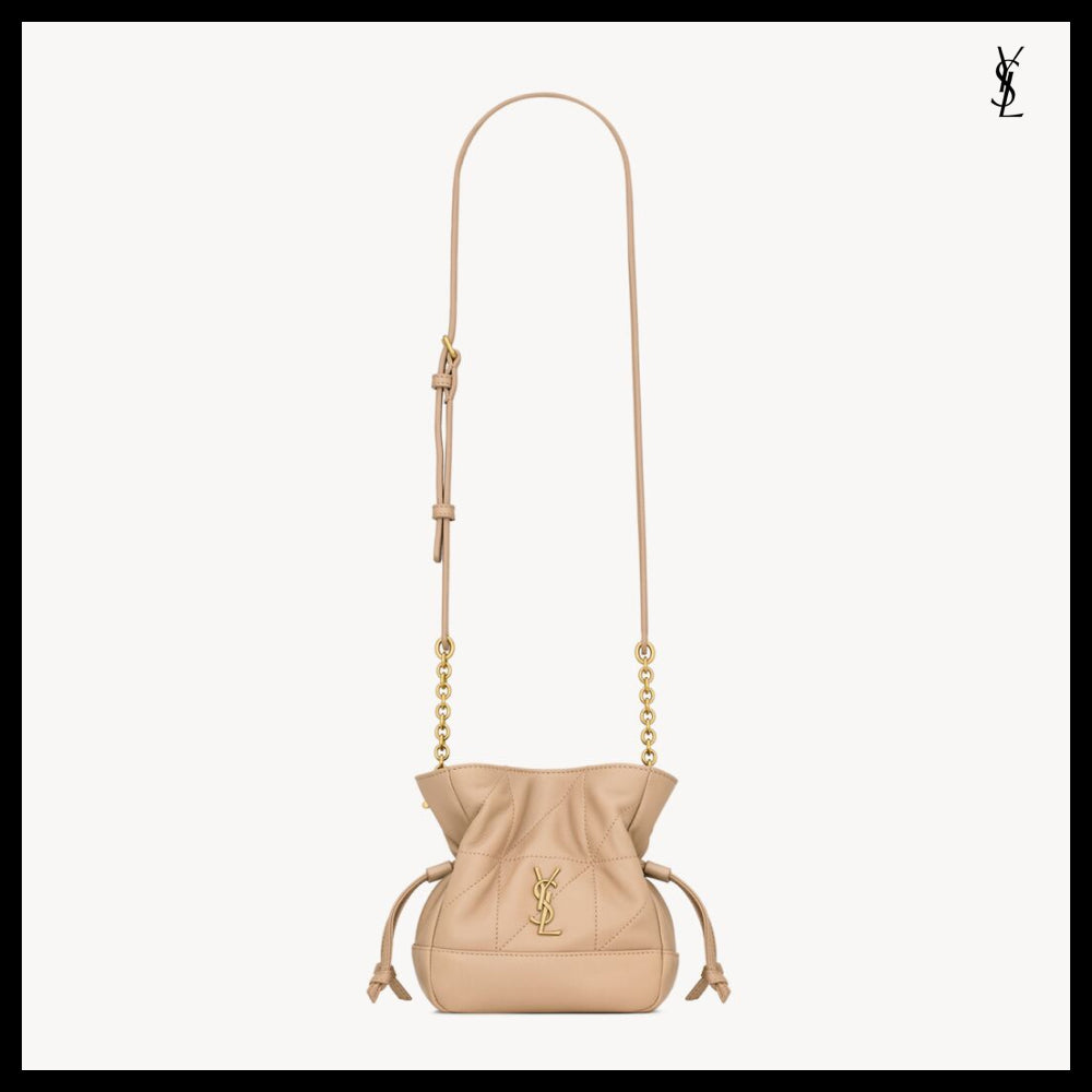 【Saint Laurent】Lambskin JAMIE Mini Shoulder Pouch