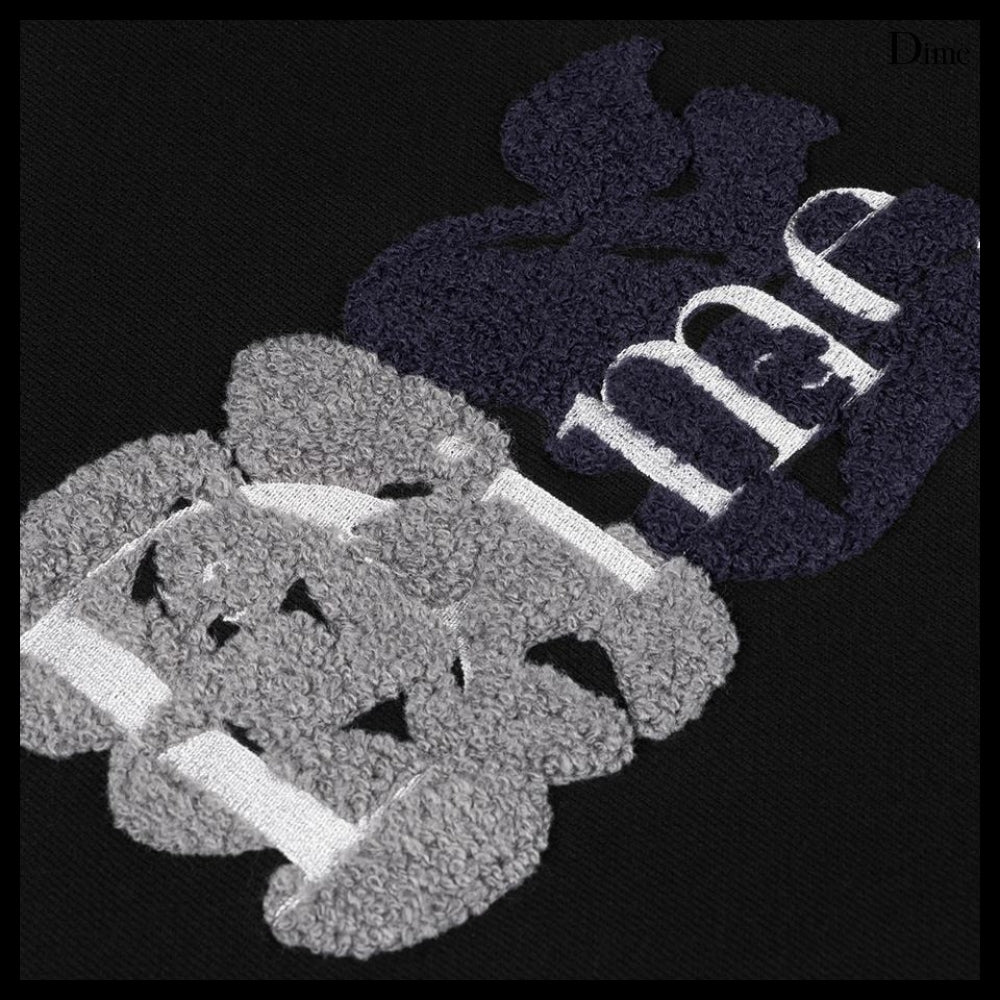【Dime】Classic Duo Hoodie Black