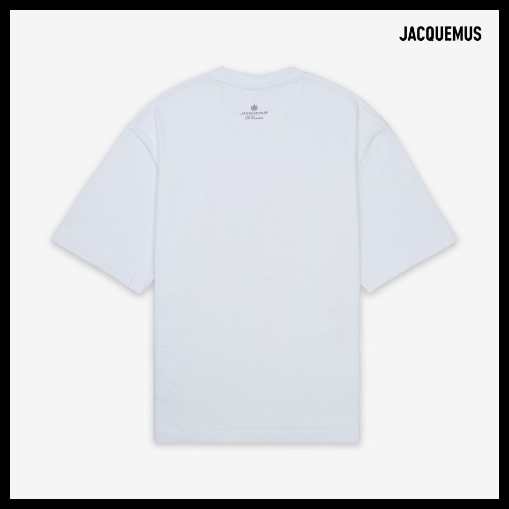 【JACQUEMUS】Marino Graphic Short Sleeve T Shirt White