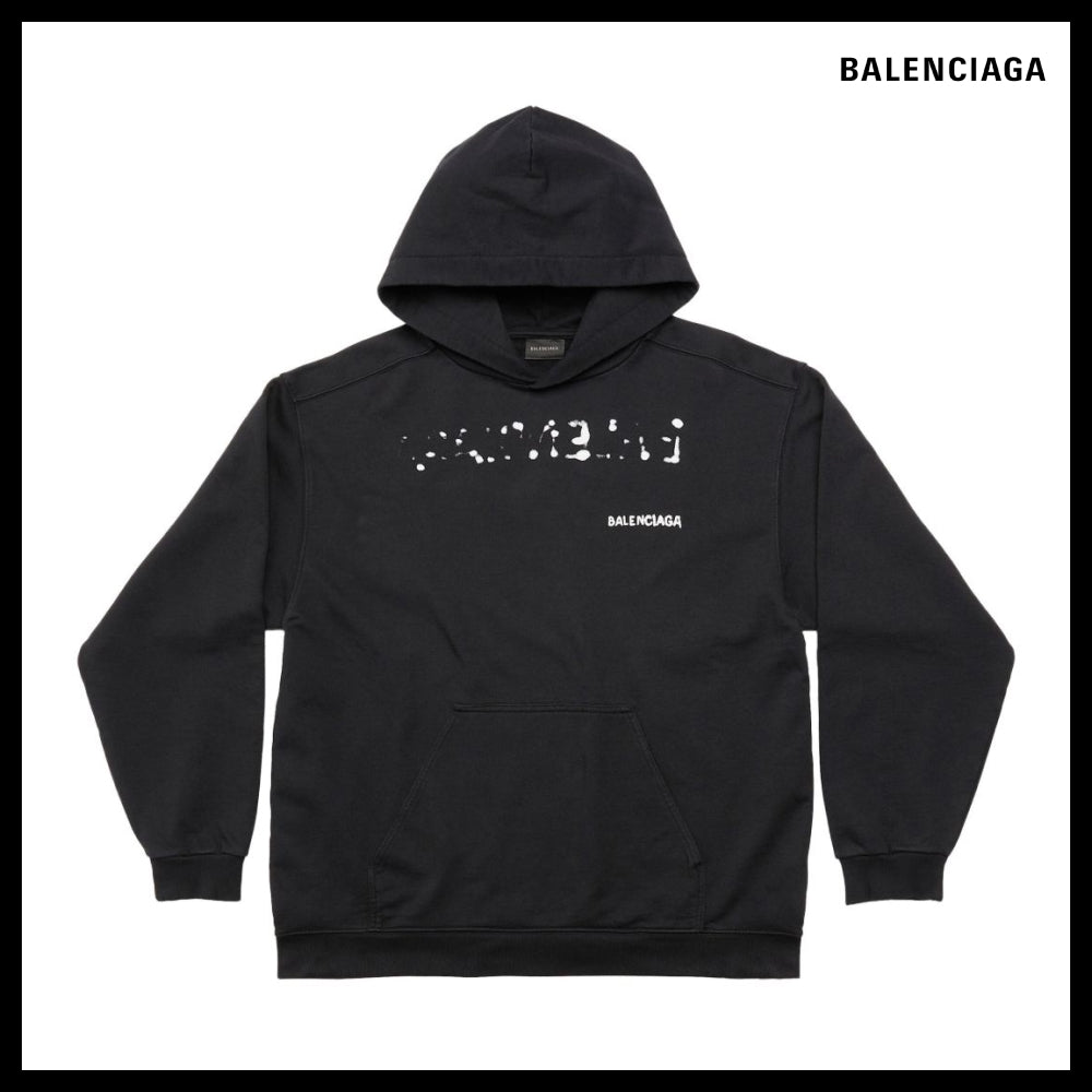 ★BALENCIAGAアウトレット セール ★Hand Drawn Logo Hoodie