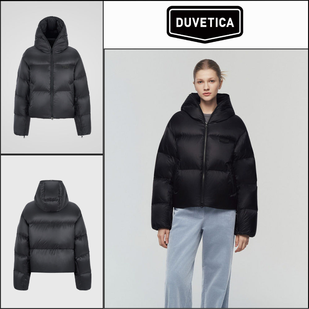 【DUVETICA】Bellatrix N - Black Womens Down Jacket
