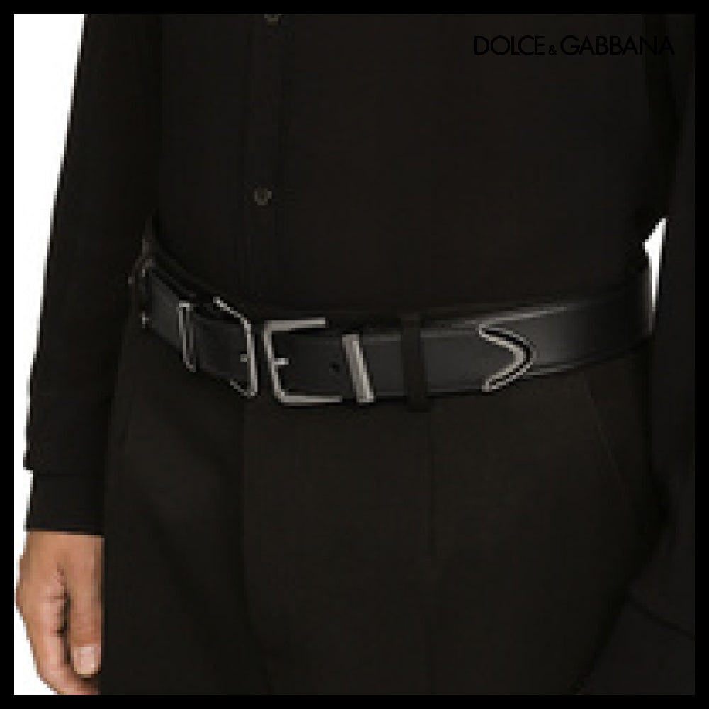 ★Dolce&Gabbanaアウトレット セール ★DOUBLE-BUCKLE BELT