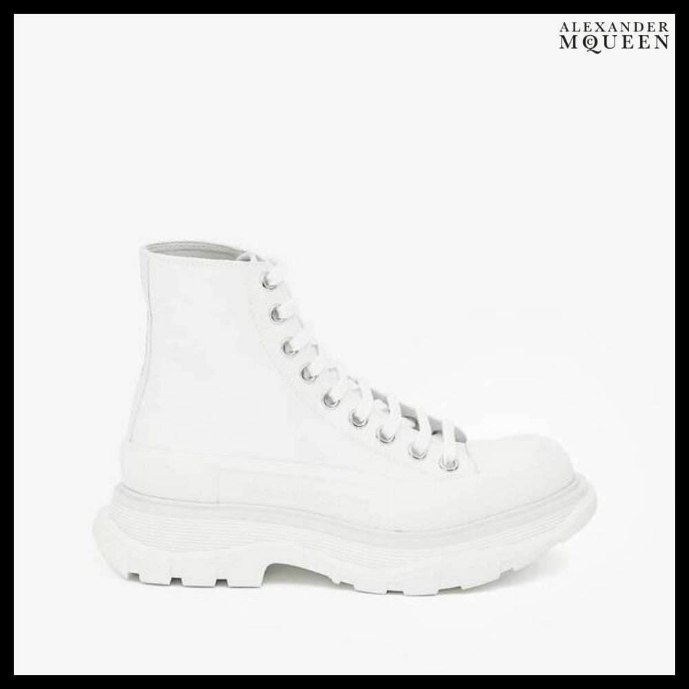 【Alexander Mcqueen】Tread Slick Boot White