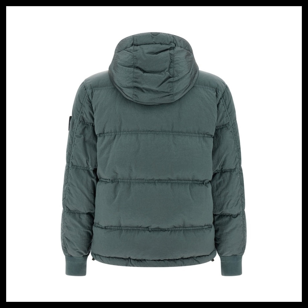【STONE ISLAND】Green Puffer Jacket