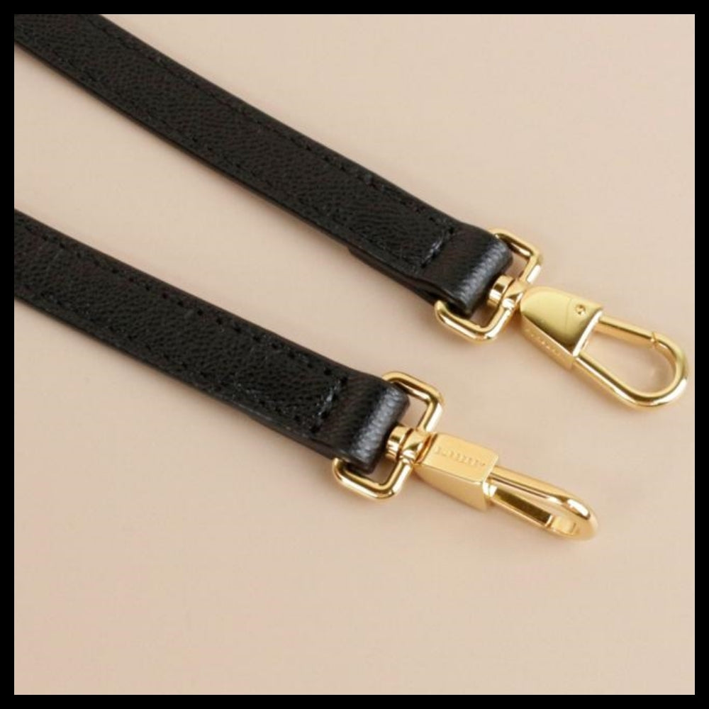 【Burberry】Banwell House Check Small Tote Bag Black