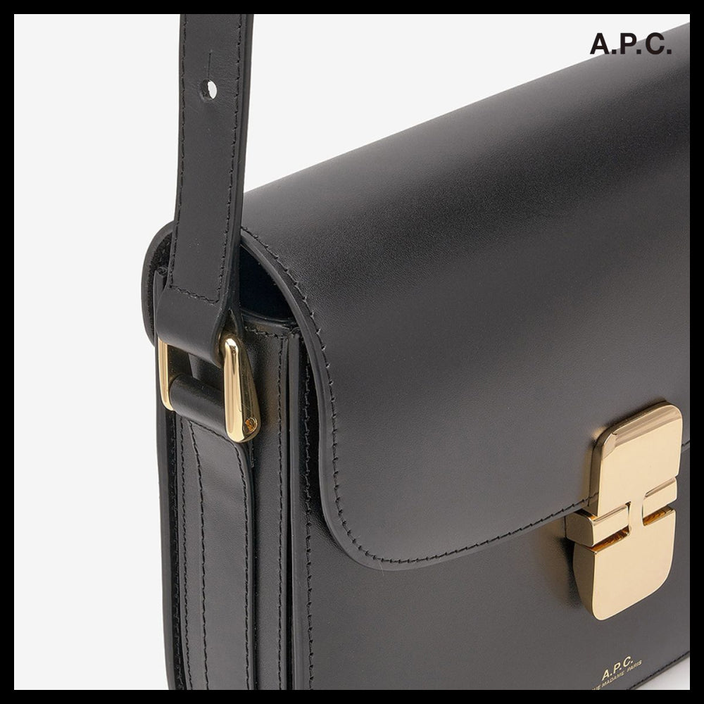 【A.P.C.】Small Grace Shoulder Bag Black