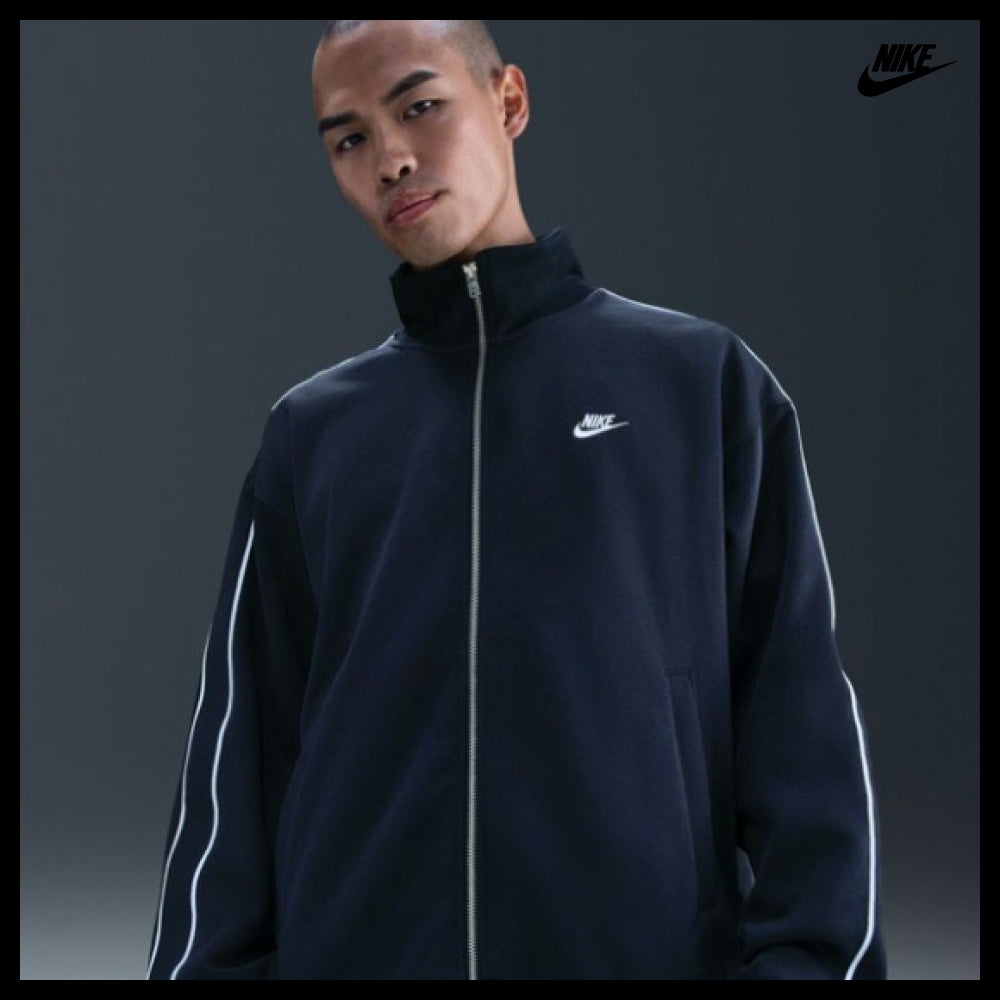【Nike】Sportswear Club Men’s Oversized Knit Track Jacket