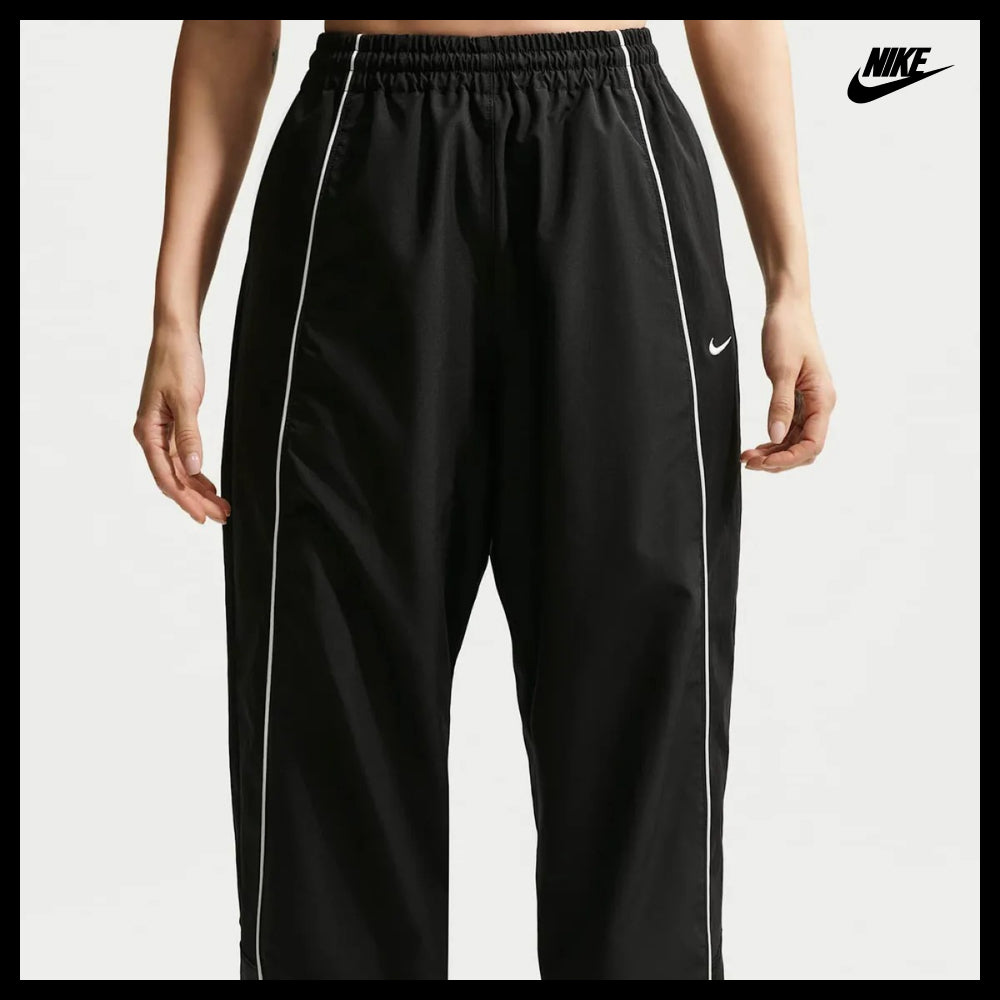 【Nike】Sportswear Oversized Mid Rise Track Pants W - Black
