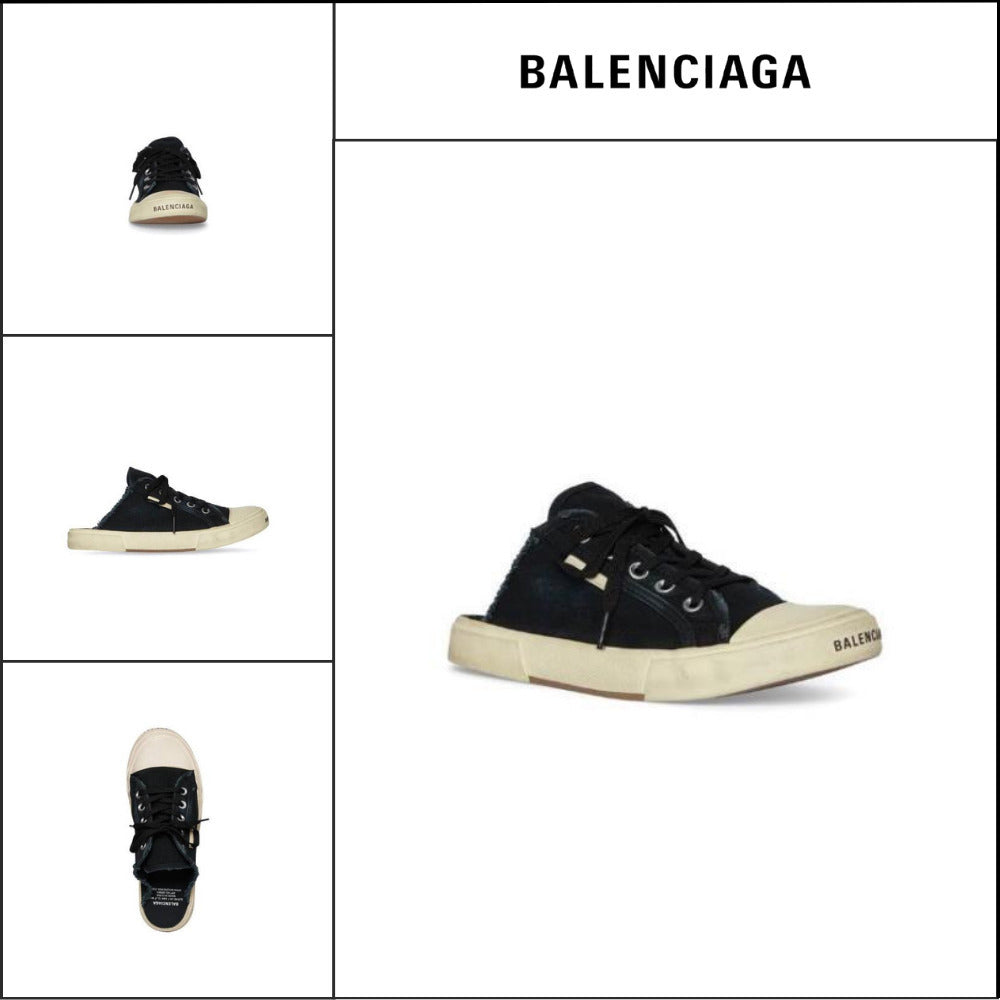 【BALENCIAGA】Paris Mule Black