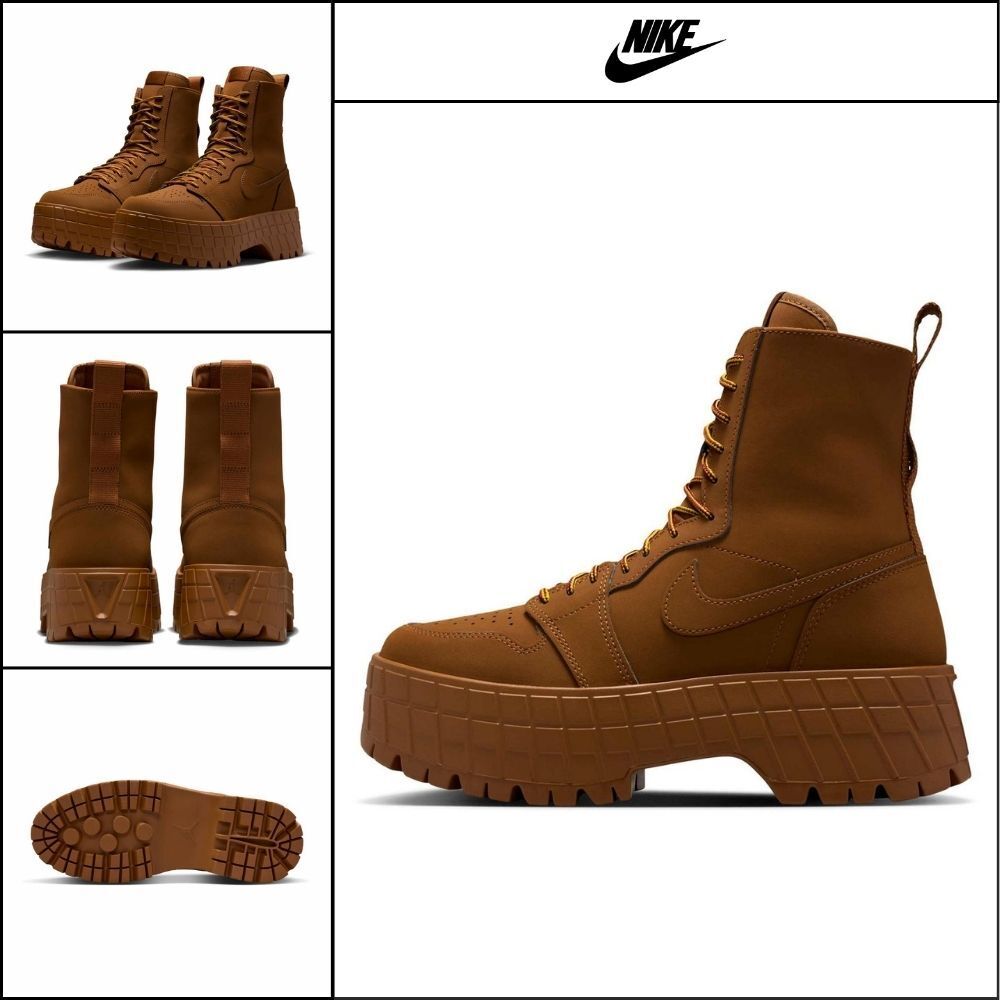 【NIKE】Air Jordan 1 Brooklyn W Light British Tan Boots