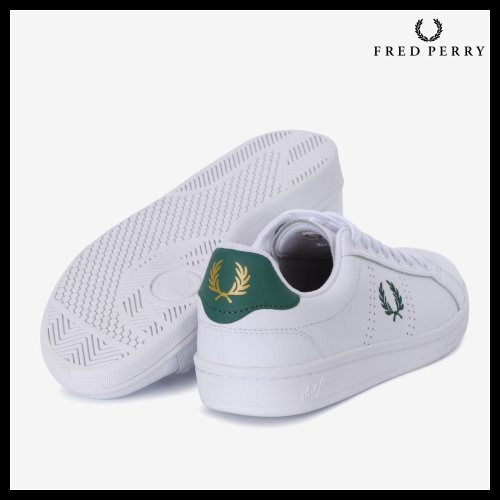 ◆FRED PERRY◆ スニーカー Sneakers Leather ロゴ