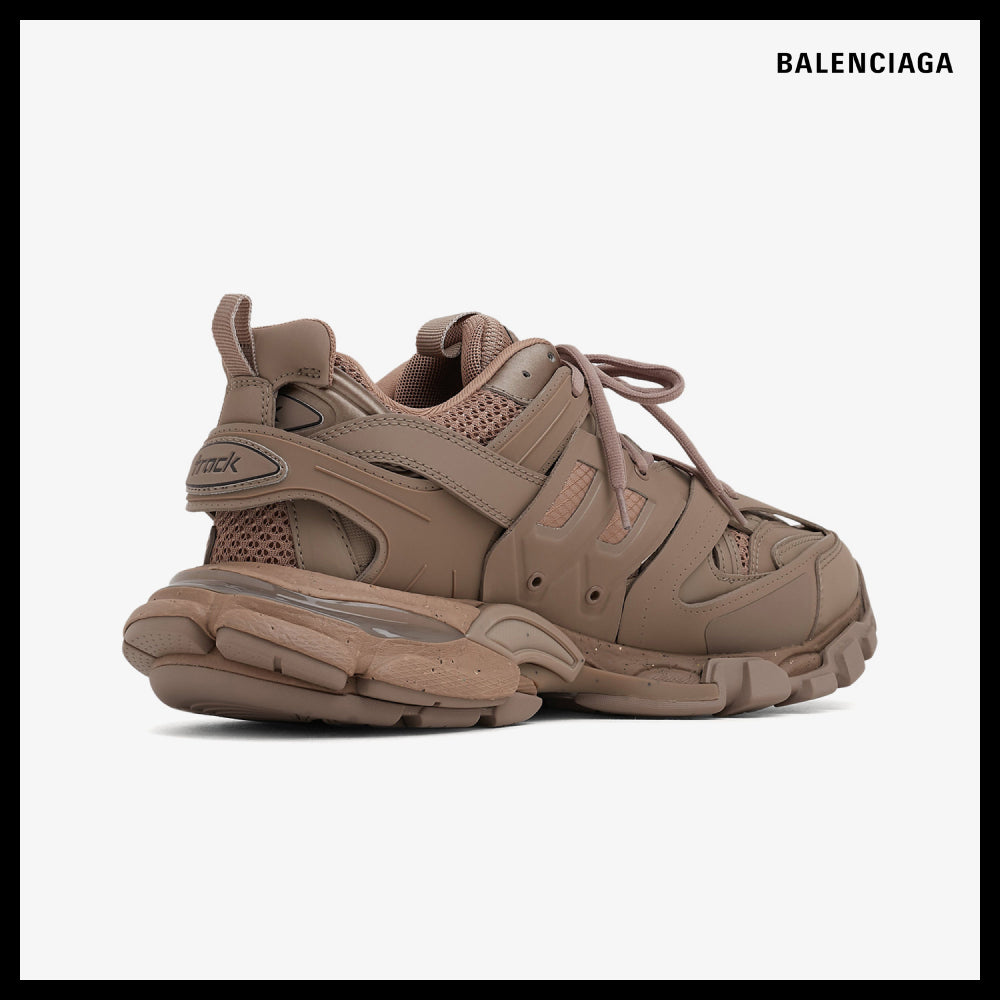 【BALENCIAGA】Track Sneaker Recycled Sole Beige Mesh