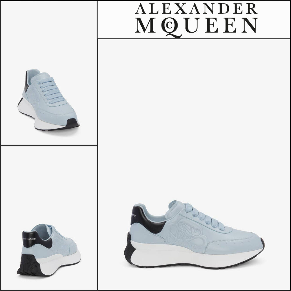 【Alexander Mcqueen】Women’s Sprint Runner Spring Blue