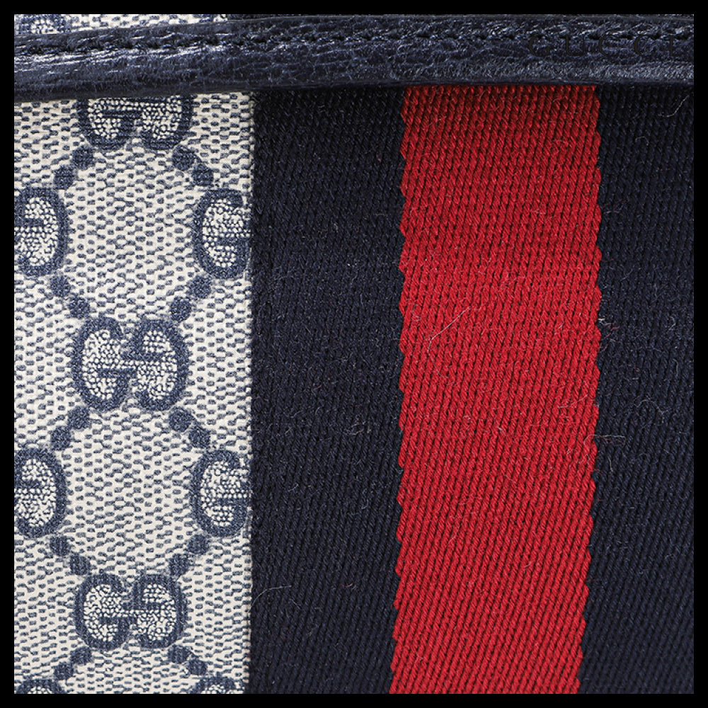 【GUCCI 】Ophidia GG Supreme Canvas Leather Belt Bag BEIGE