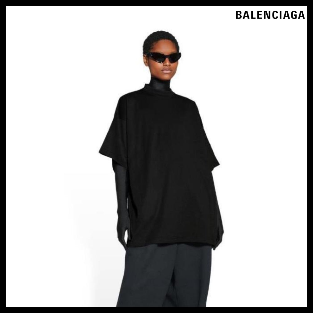 【BALENCIAGA】Tab Oversized T-Shirt 0100