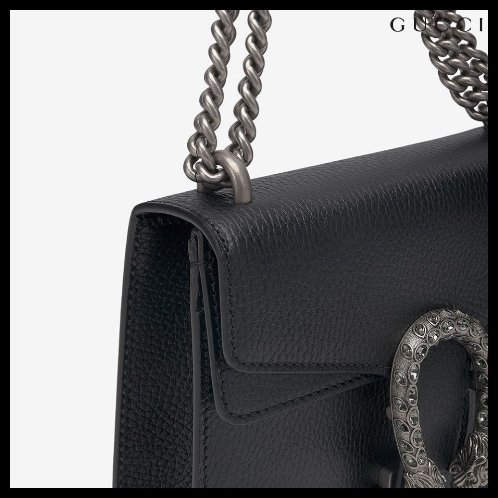 【GUCCI】Mini Dionysus Shoulder Bag Black