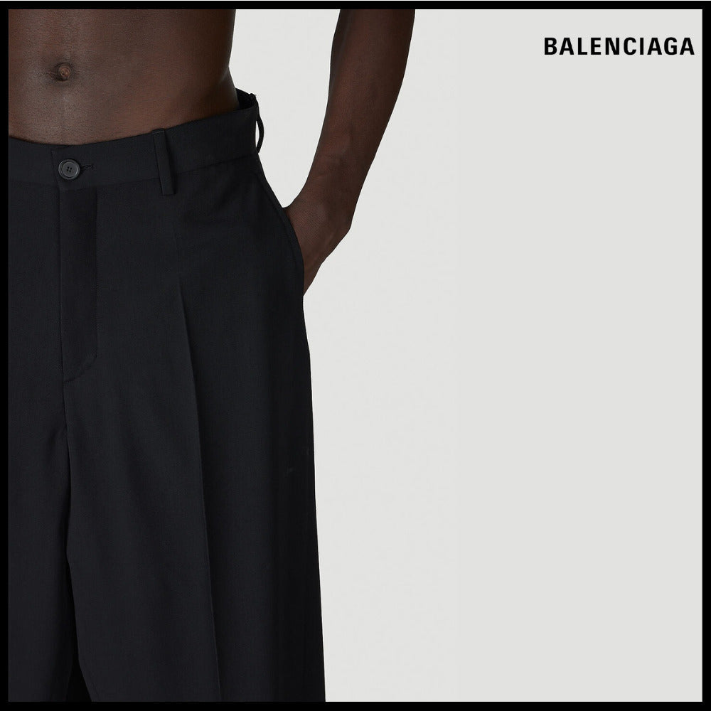 【BALENCIAGA】Tailored Double-Front Suit Pants