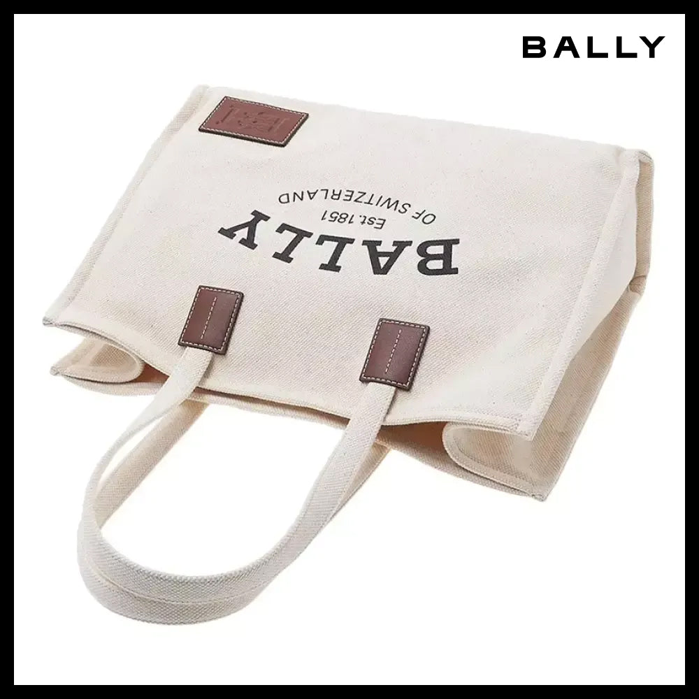 【Bally】Canvas Tote Bag