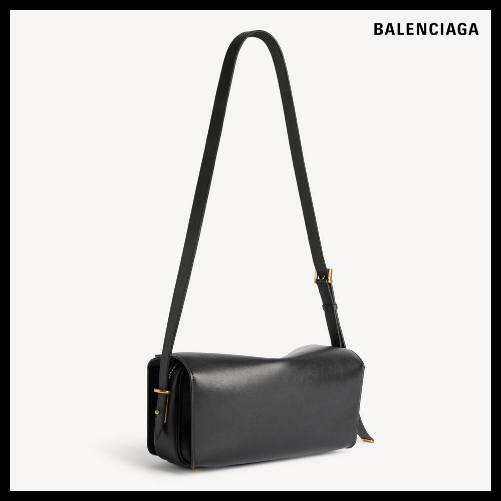 【BALENCIAGA】Le Set Shoulder Bag Medium Black