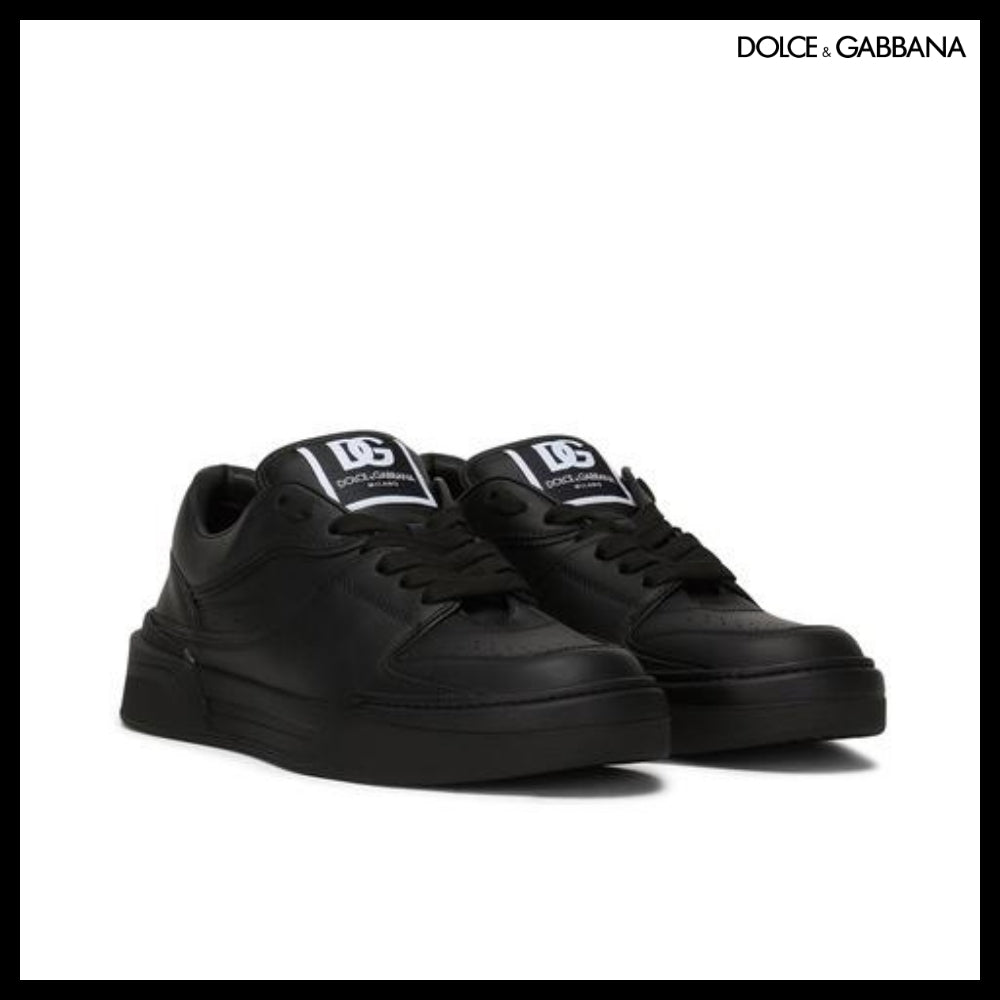 【Dolce & Gabbana】CALFSKIN NAPPA NEW ROMA SNEAKERS