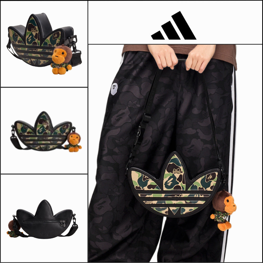 【BAPE X ADIDAS】TREFOIL SHOULDER BAG