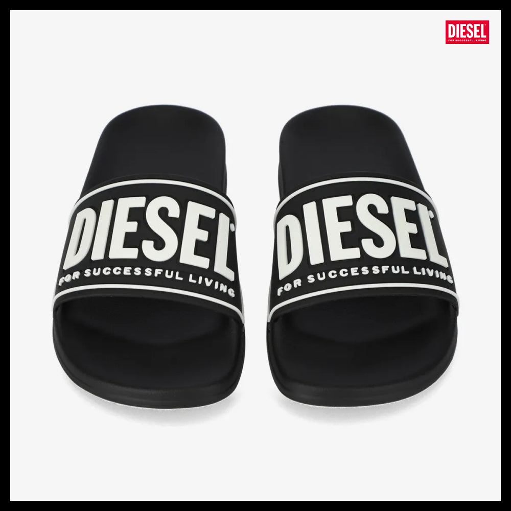 【DIESEL】SA-Mayemi W Slides - Black