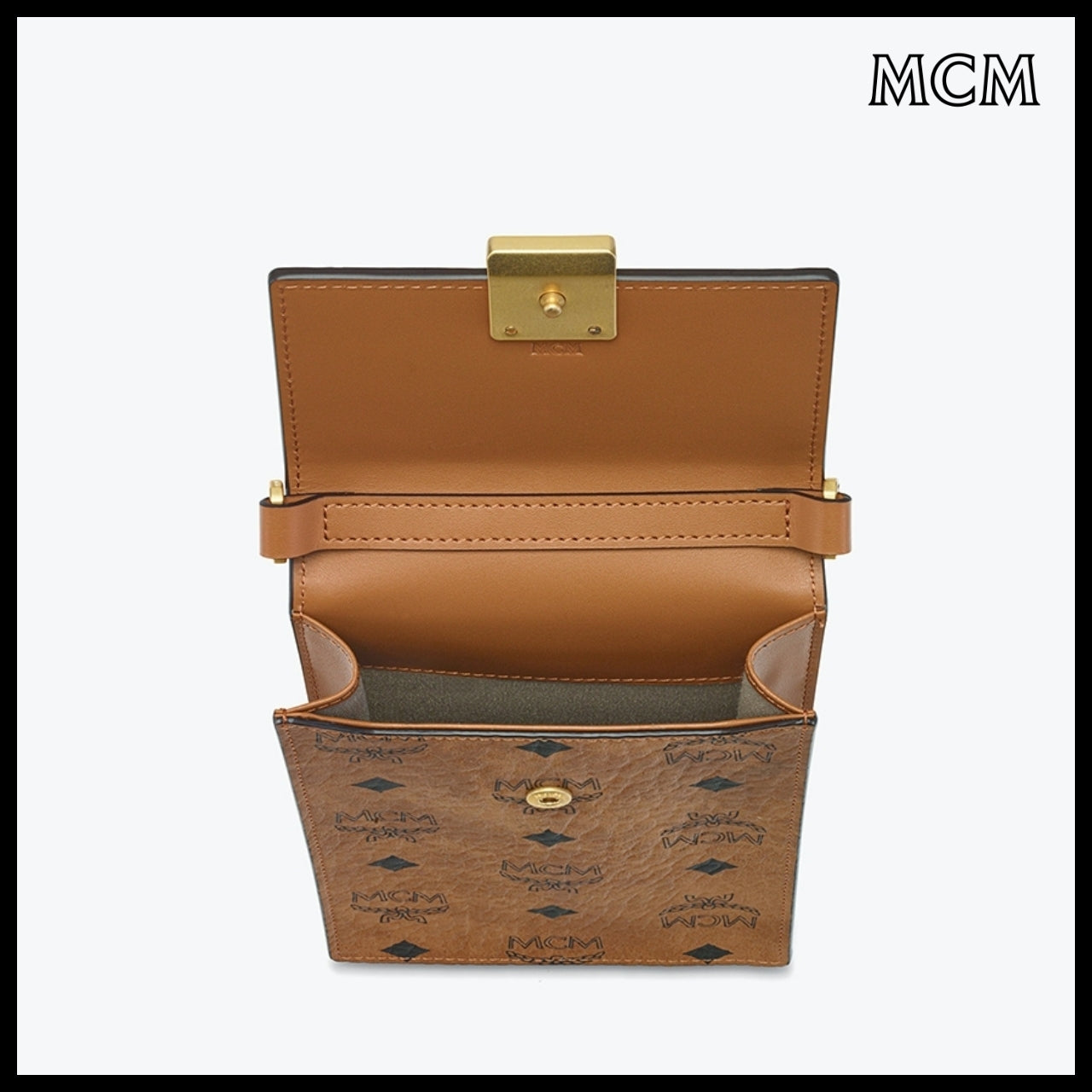 【MCM】Aren visetos phone pouch MXZGSTA11CO
