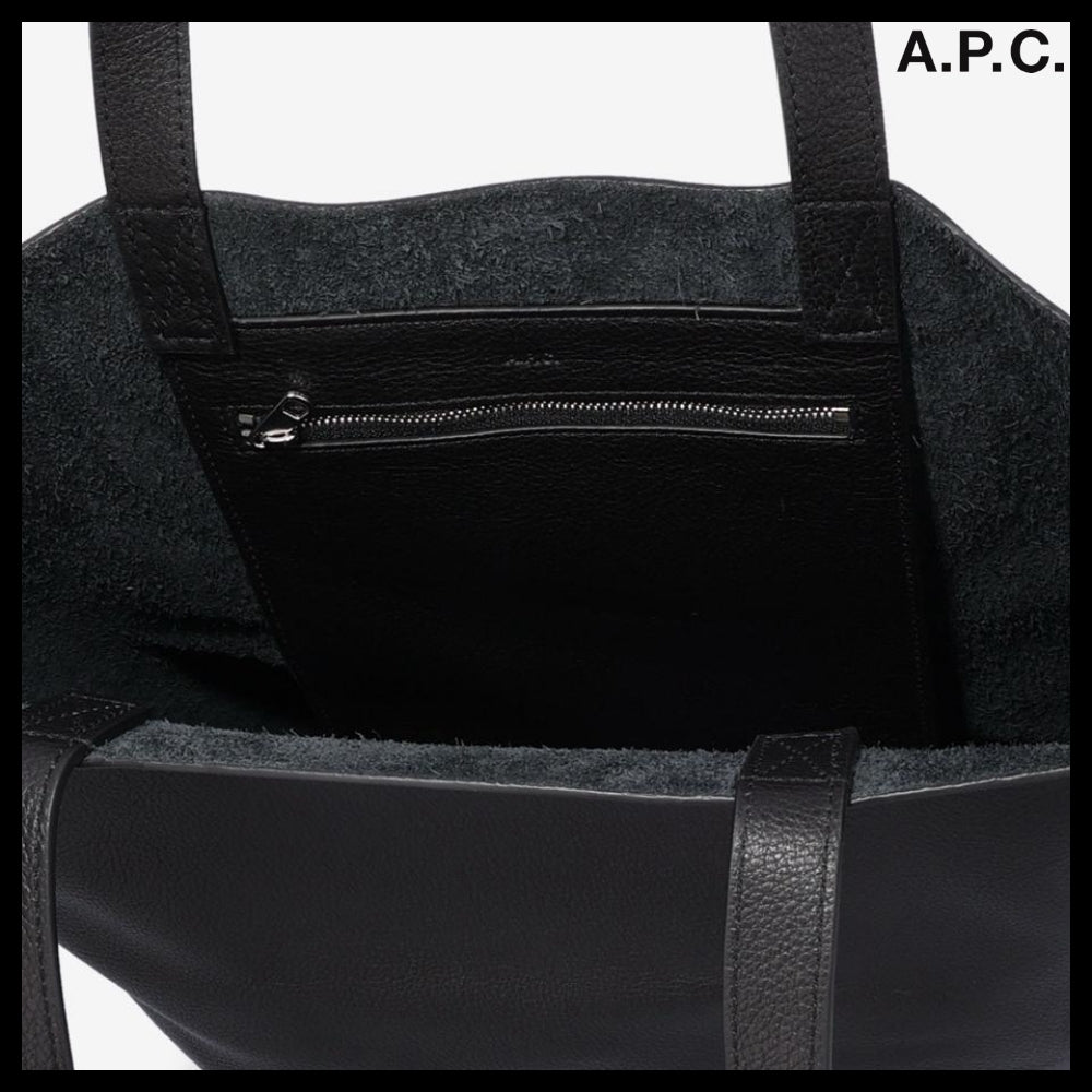 【A.P.C.】Myco Cabas Tote Bag Black