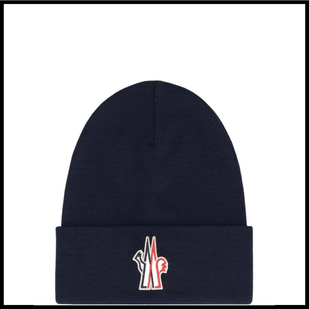 【MONCLER】Navy Beanie 778