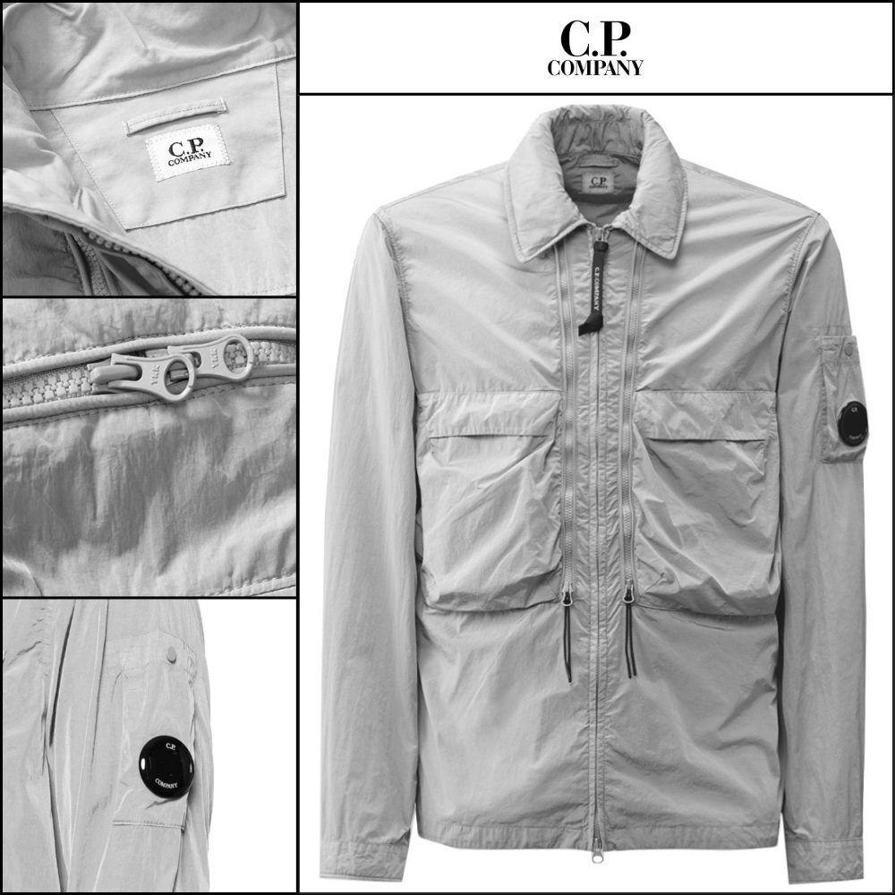 【CP COMPANY】Chrome-R Hooded Overshirt