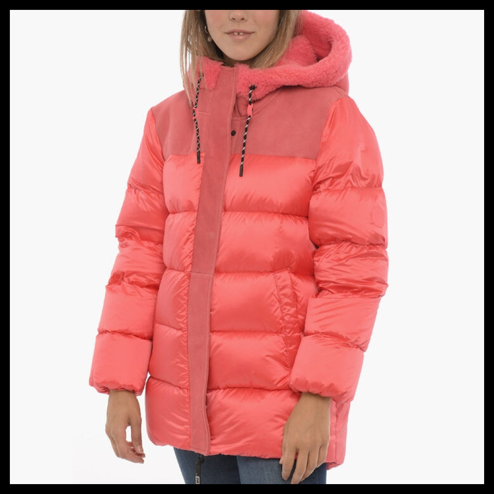 【UGG】Pink Puffer Jacket