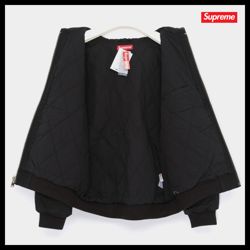 【100%正規品保証 Supreme】AOI Embroidery Hooded Work Jacket