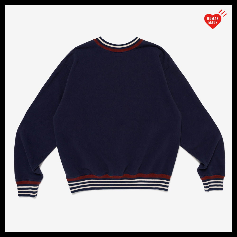 【HUMAN MADE】STRIPED RIB SWEATSHIRT 2 Colors