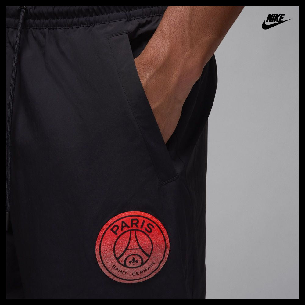 【NIKE】JORDAN PSG Paris Saint-Germain Woven Pants Off Noir