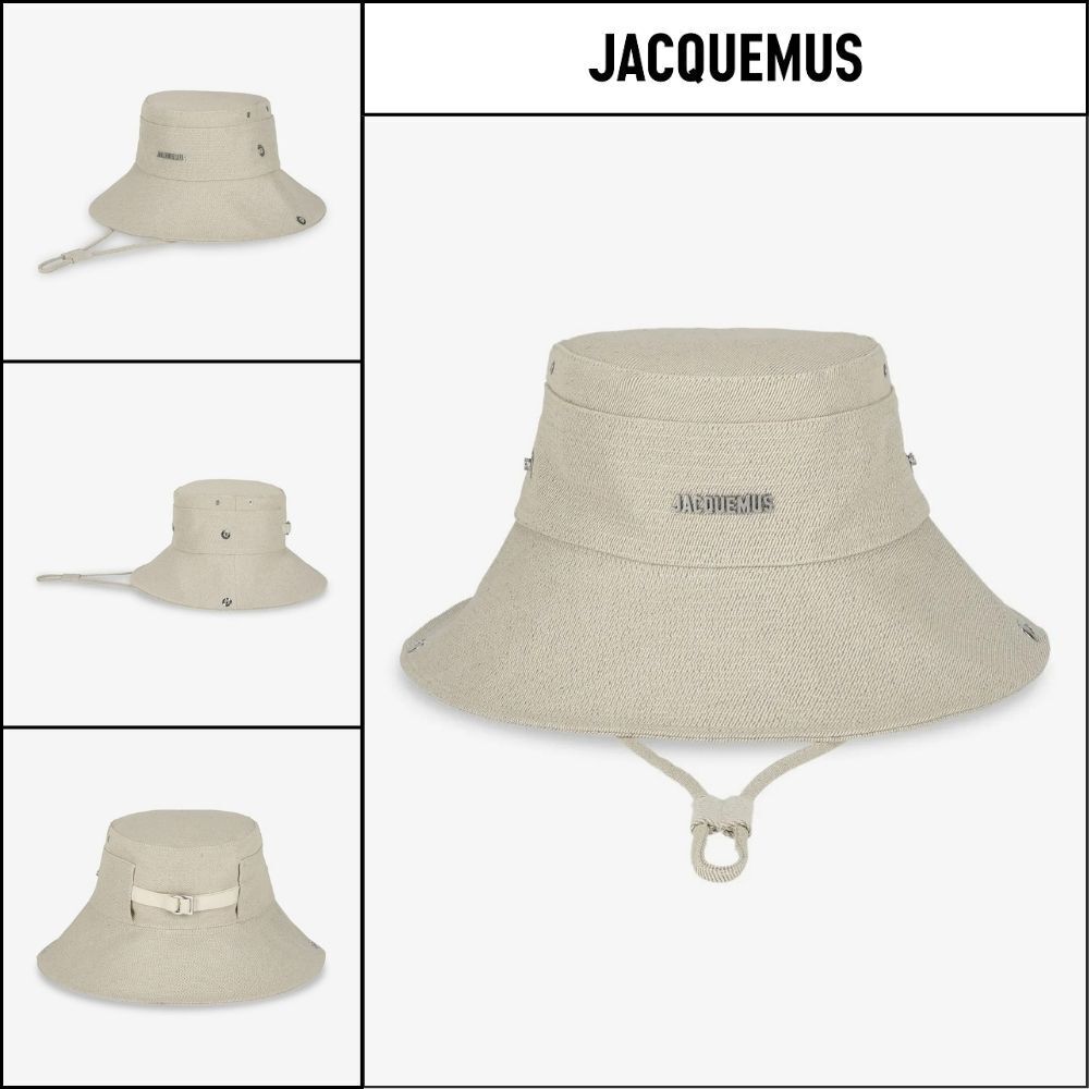 【JACQUEMUS】Le Bob De Nimes Bucket Hat Off White