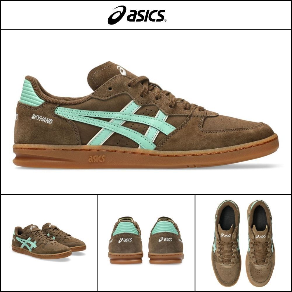 【asics】Skyhand OG - Brown Storm: Ice Green
