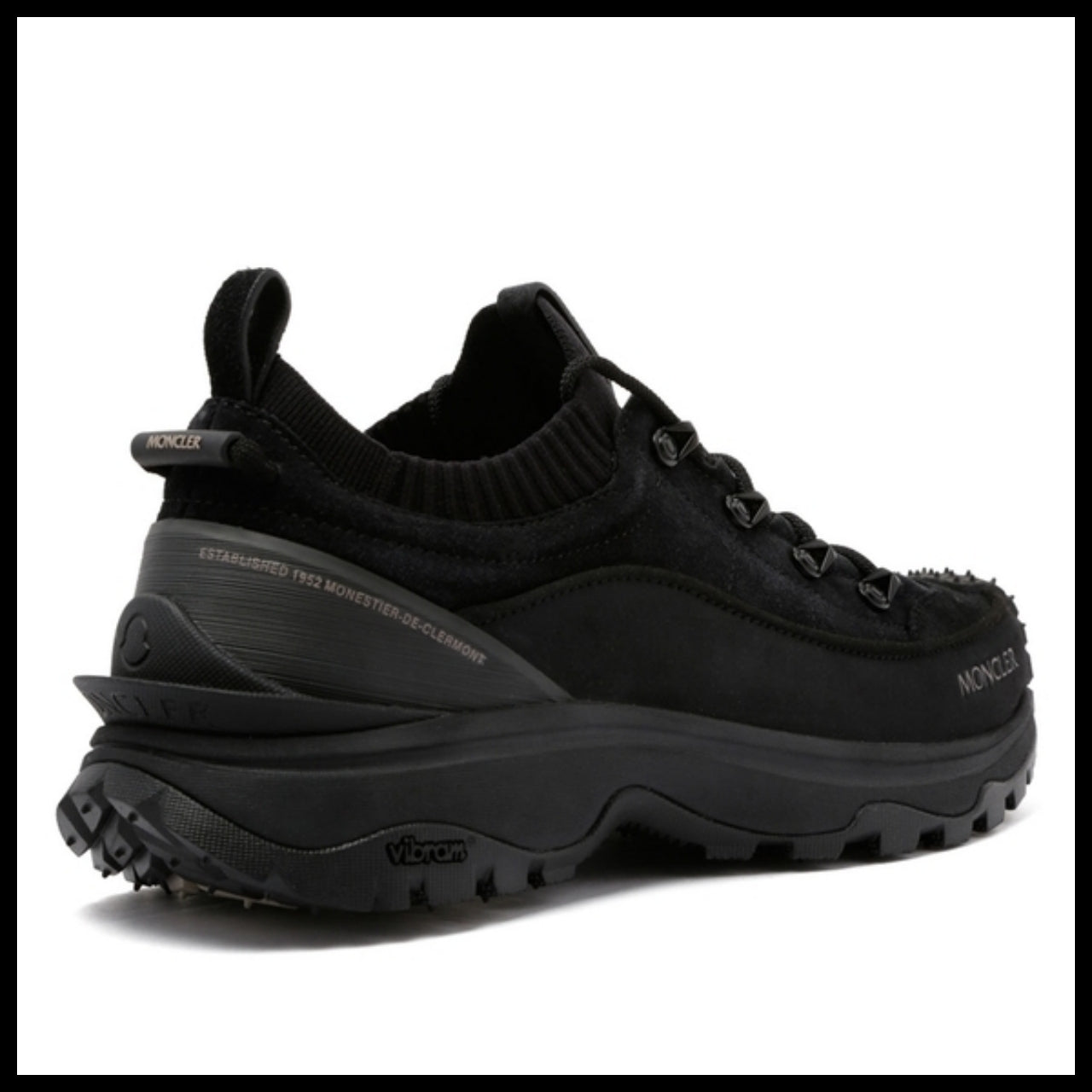 【MONCLER】Black Sneakers