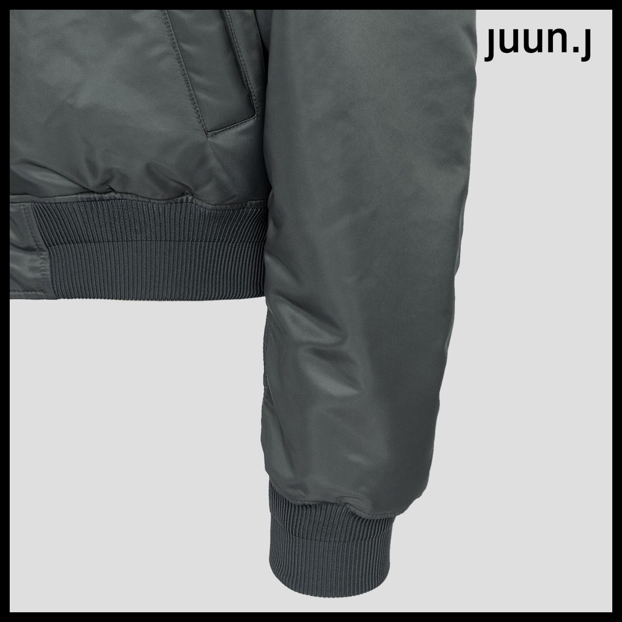 【JUUN.J】CORE Light MA-1 Jumper Gray