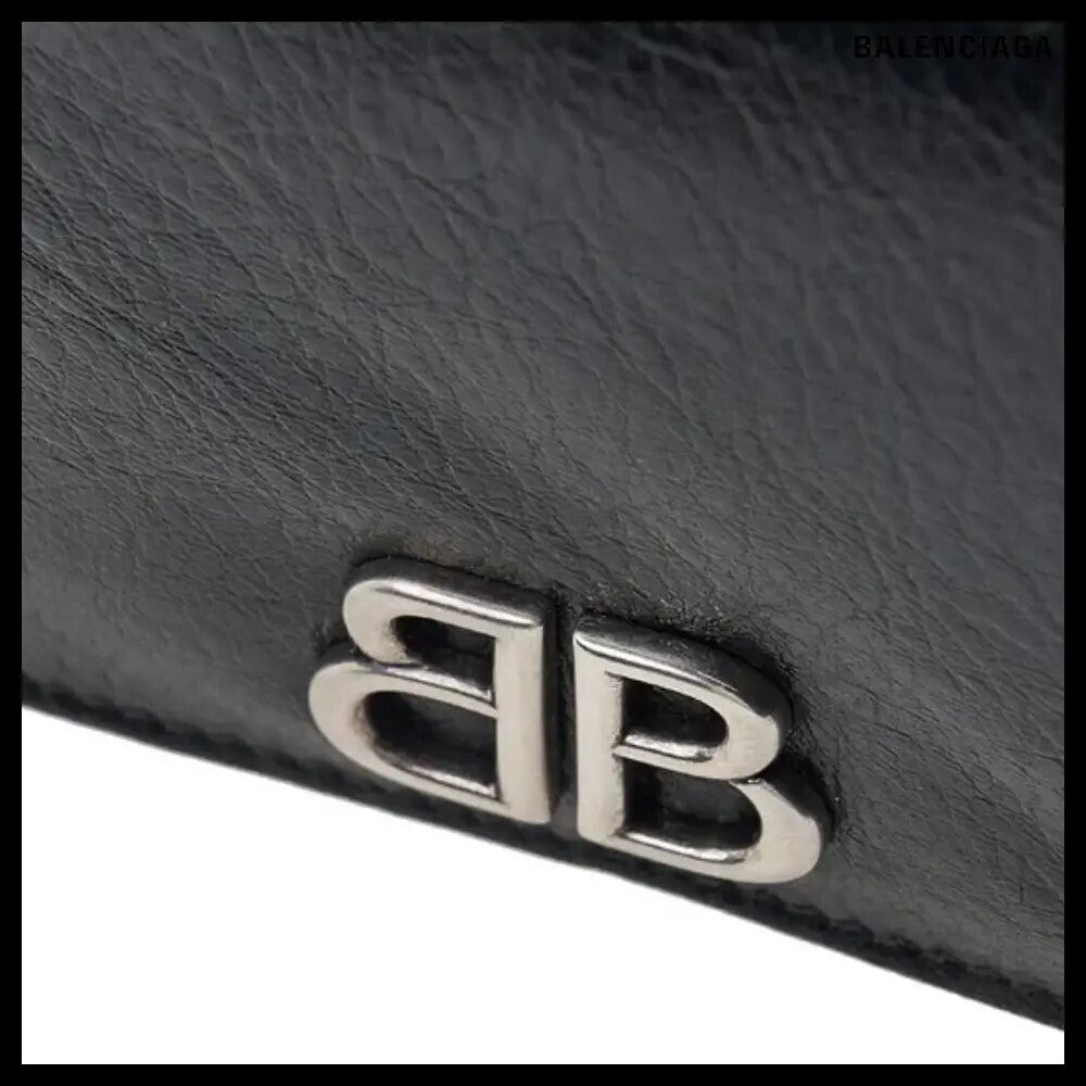 【BALENCIAGA】BB Logo Card Wallet