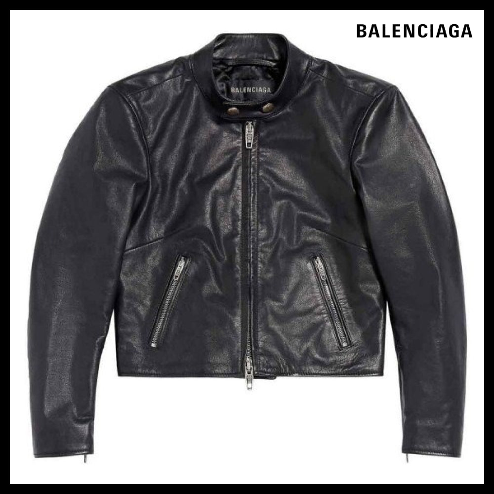 【BALENCIAGA】Racer Jacket Black