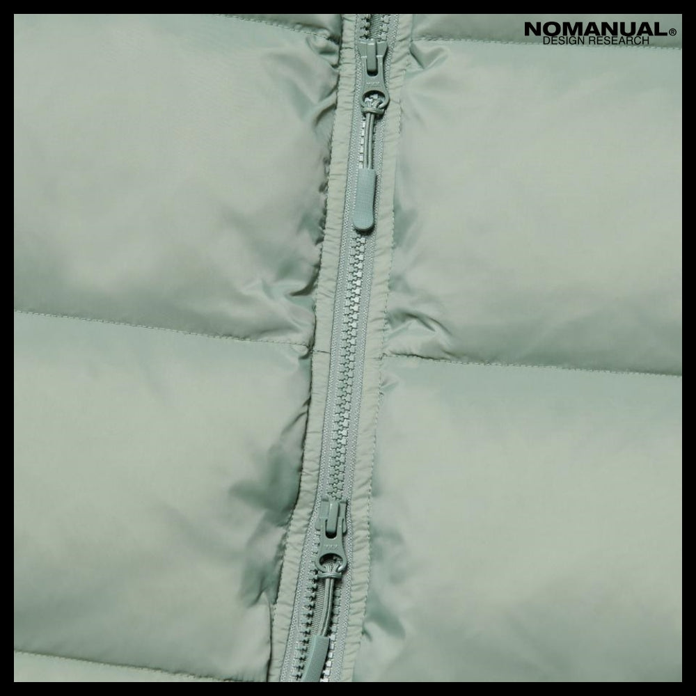 【NOMANUAL】DIVISION HOODED DUCK DOWN
