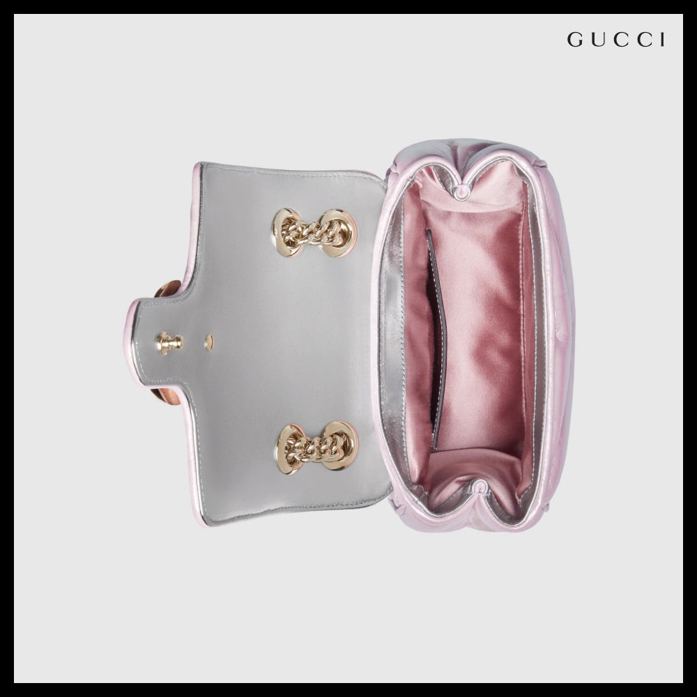 【GUCCI】GGマーモント2 シェブロンキルティング ナッパ