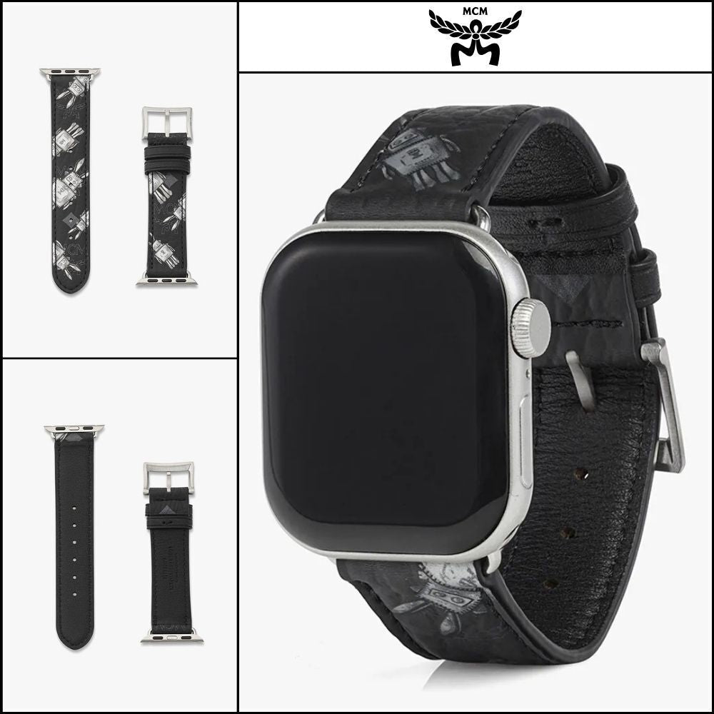 【MCM】38 41mm Labot Visetos Apple Watch Strap
