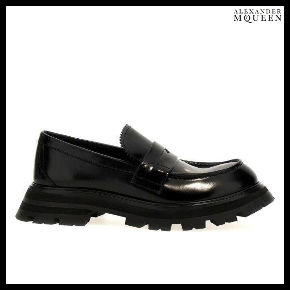 【Alexander Mcqueen】Wander Loafers Black