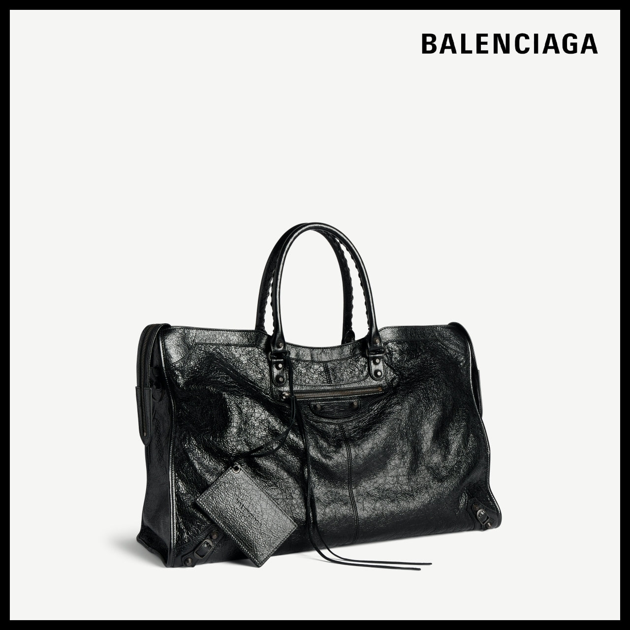 【BALENCIAGA】Le City Travel Bag Black