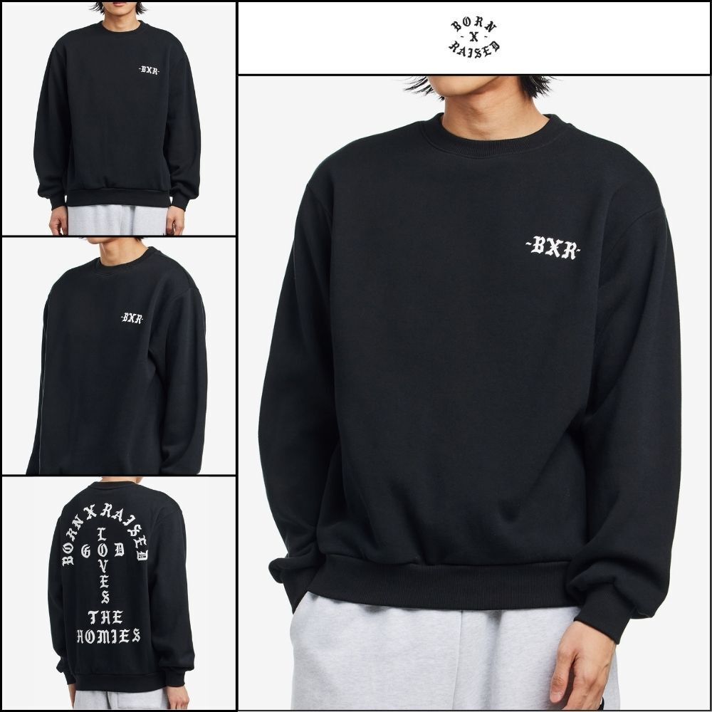 【BORN X RAISED】UNCONDITIONAL LOVE CREWNECK
