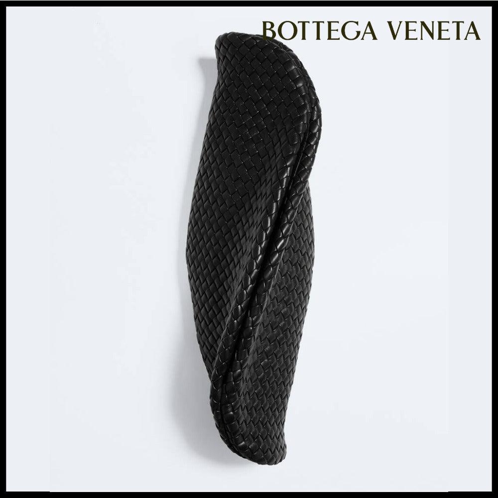 【【韓国百貨店 BOTTEGA VENETA】Onda Clutch Bag Black