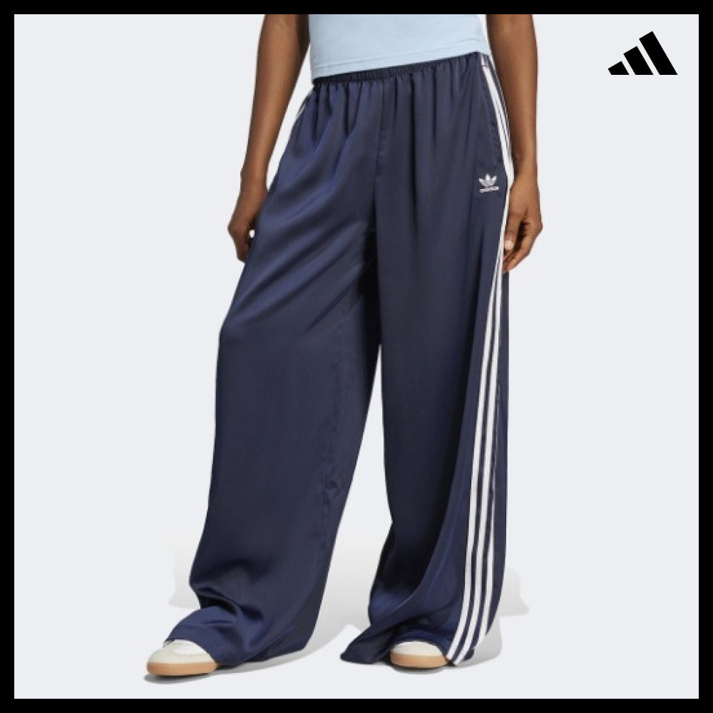 【adidas】Adicolor Satin Wide-Leg Track Pants NINDIG