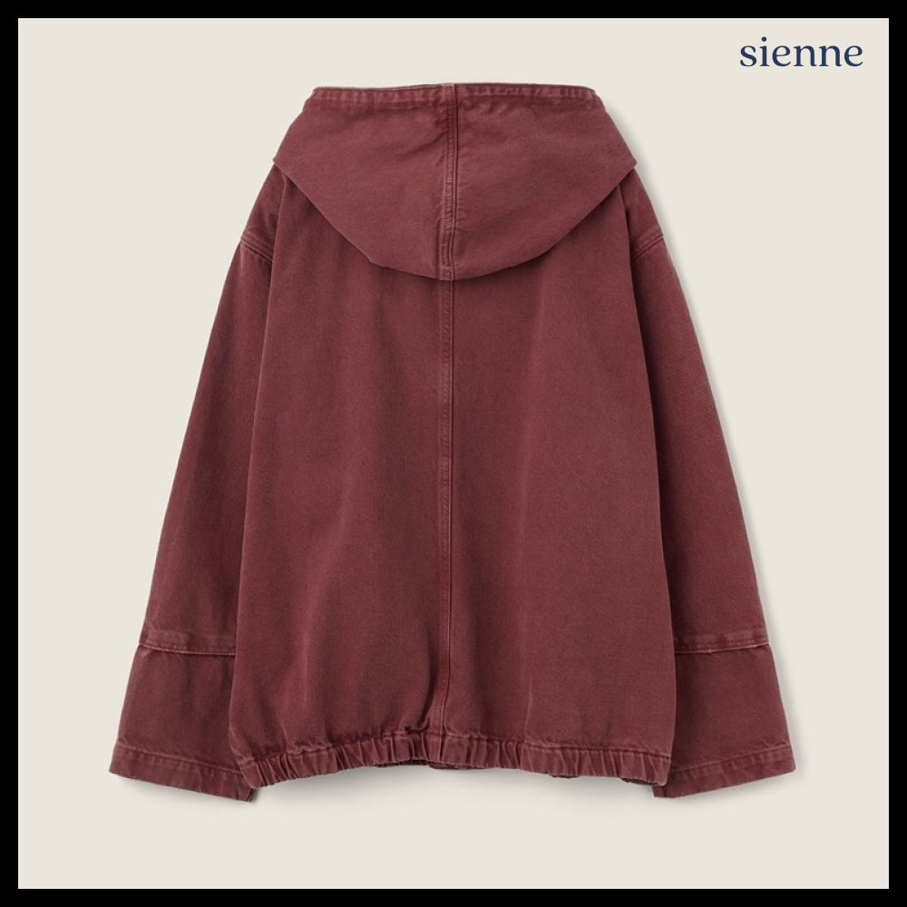 【SIENNE】Elvis Work Jacket Burgundy